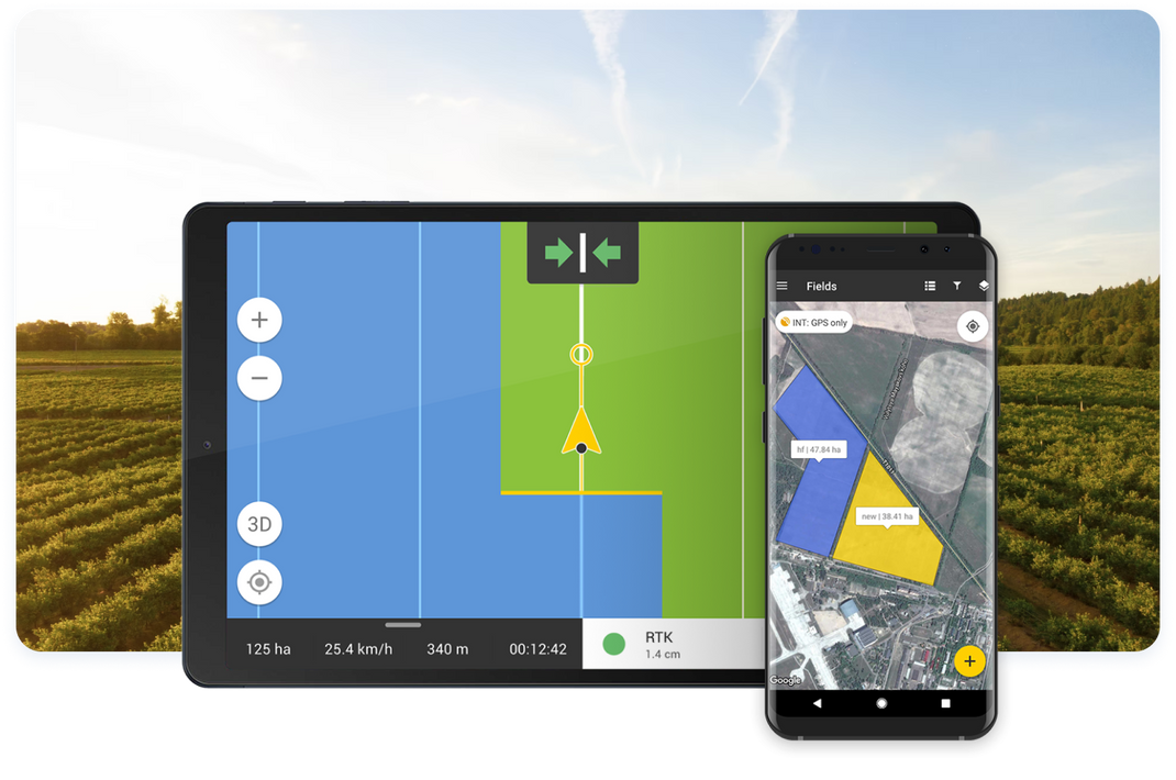 FieldBee GPS tractor systems Precision farming tools